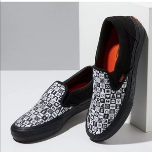 Vans x Cult Checker Slip-On Pro Skate Shoes MEN’S